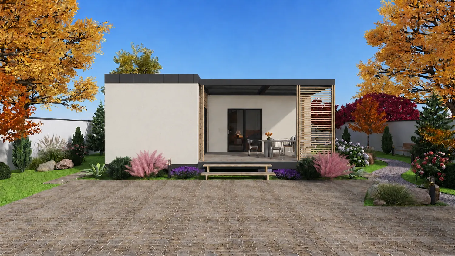 Novis Single — vue aérienne et finitions